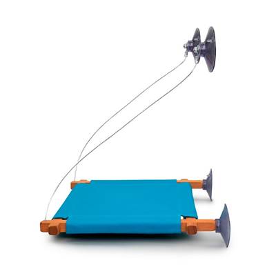 Cama Suspensa Cansei de Ser Gato Azul de Janela U