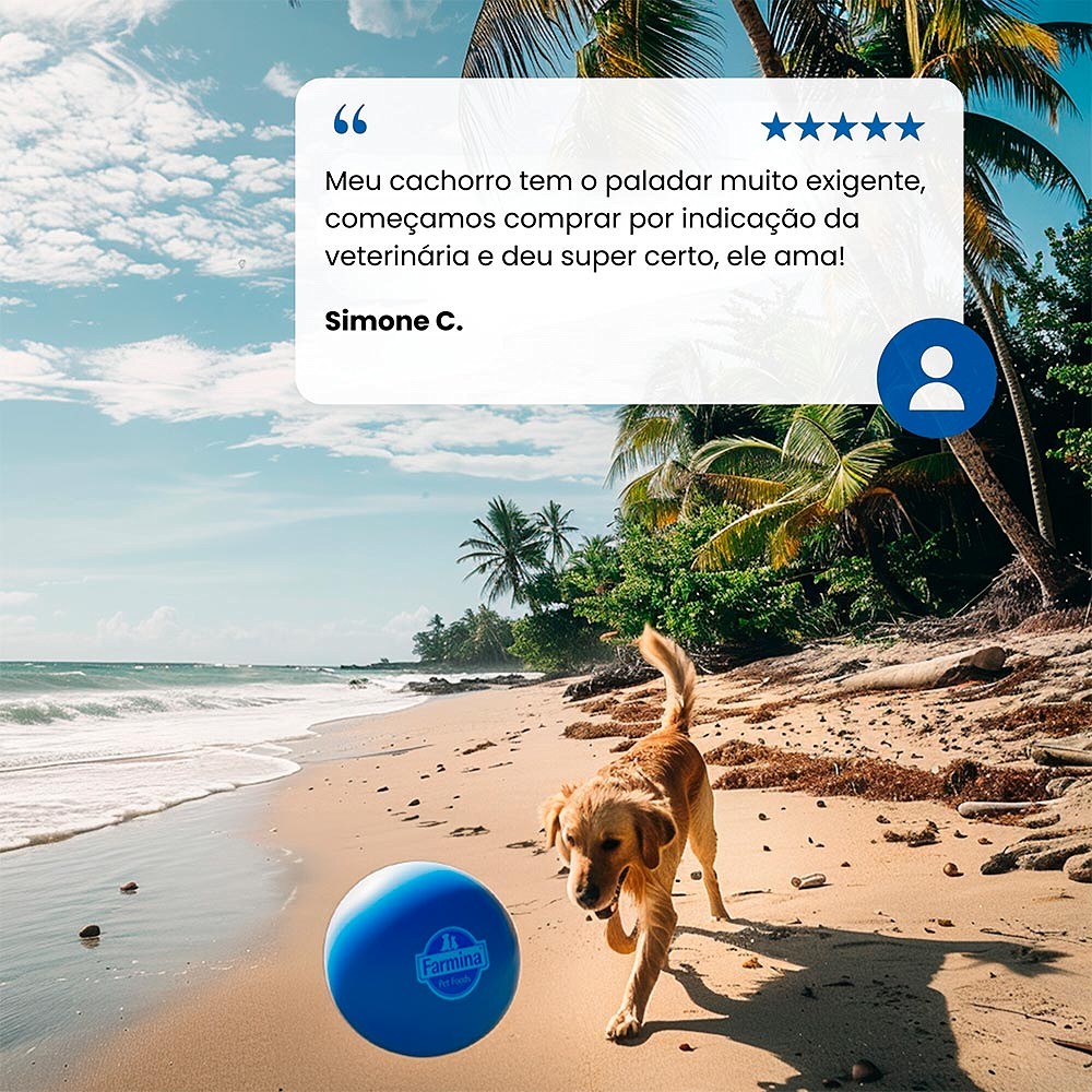 Ração Farmina N&D Tropical Selection para Cães Adultos de Porte Médio e Grande Sabor Frango, Cereais e Frutas Tropicais