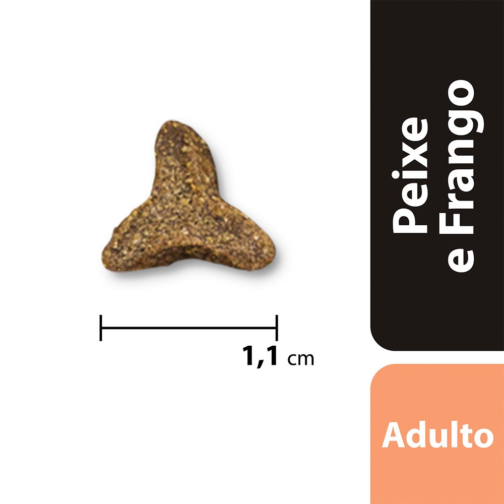 Ração Nero Premium para Gatos Adultos Sabor Peixe e Frango