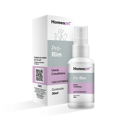 Pró-Rim Pet Sistema de Terapia Homeopet para Cães e Gatos 30ml