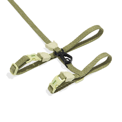 Peitoral com Guia para Gatos Moss Naturals U