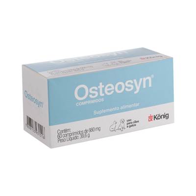 Suplemento Konig Osteosyn para Cães e Gatos 660mg