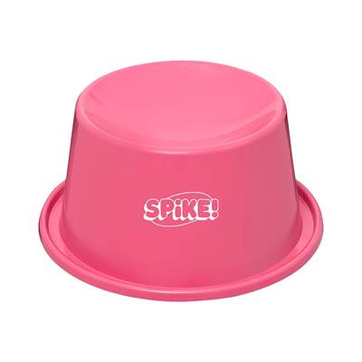 Comedouro Spike Antiformiga Alto Rosa para Gatos U