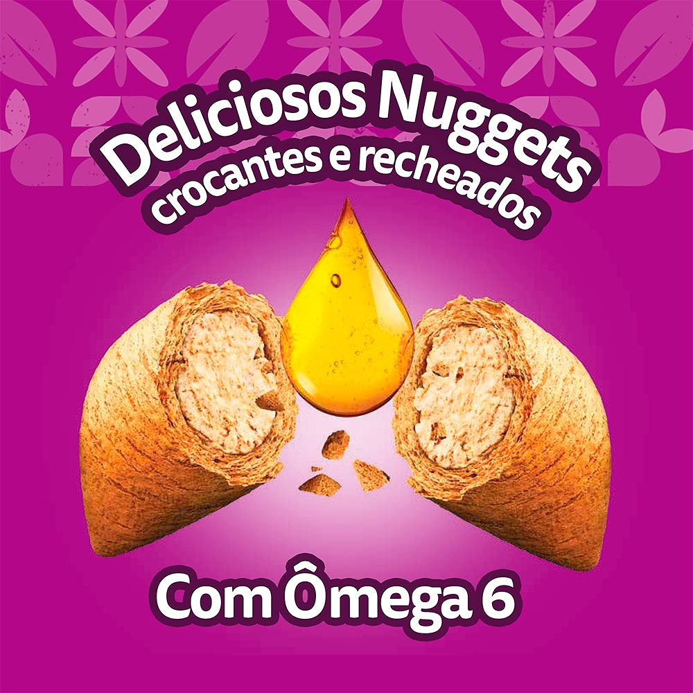 Ração Whiskas Superfoods para Gatos Adultos sabor Salmão e Linhaça