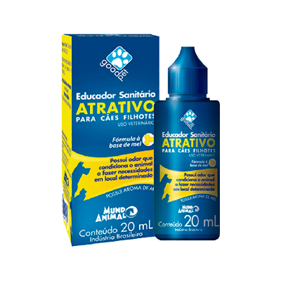 Educador Sanitário Atrativo Good Pet Cães Filhotes 20ml