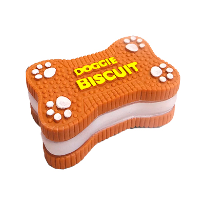 Brinquedo American Pets Biscoito Vinil para Cães U