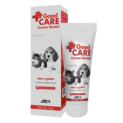 Creme Dental Cães e Gatos Good Care 60g