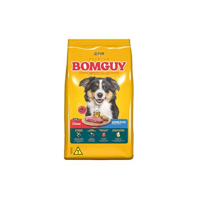Ração Bomguy para Cães Adultos sabor Carne 15kg