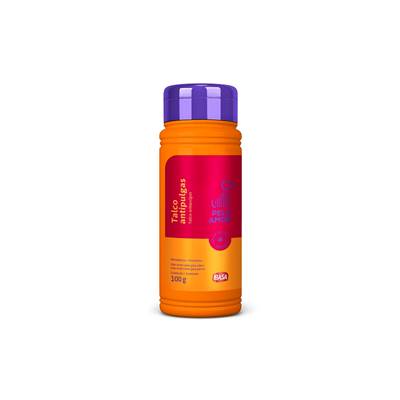 Talco Anti Pulgas Ibasa Pelo Amor para Cães 100g