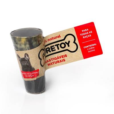 Chifre Bovino Mastigável Puretoy