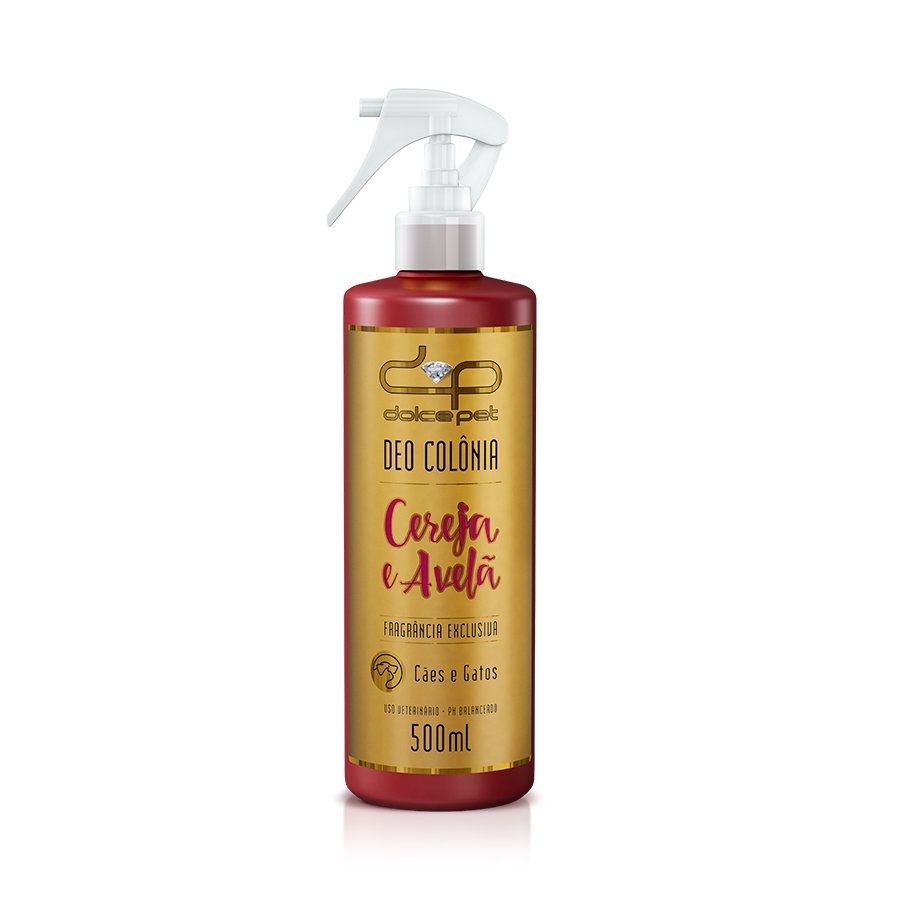 Deo Colônia Dolce Pet Cereja e Avelã para Cães e Gatos