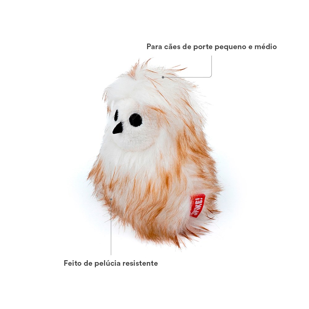 Brinquedo de Pelúcia para Cães Kawaii Coruja