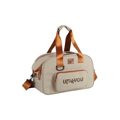 Bolsa de Transporte Up4You Plush Bege para Cães e Gatos U