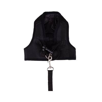 Peitoral Urban Puppy para Cães Colete Aerado Preto P