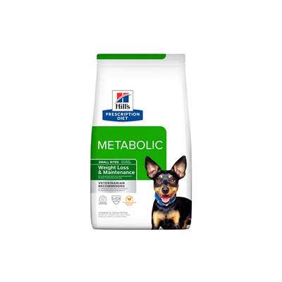 Ração Hill’s Prescription Diet Metabolic Obesidade Pedaços Pequenos para Cães 1.5kg