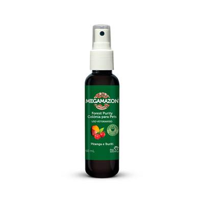 Body Splash Megamazon Forest Purity Pitanga e Buriti para Cães e Gatos 60ml