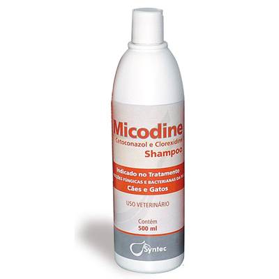 Shampoo Micodine para cães e gatos 500ml