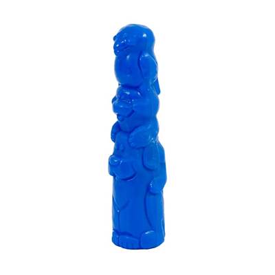 Brinquedo Mordedor Pet Games Totem Nylon Azul para Cães G