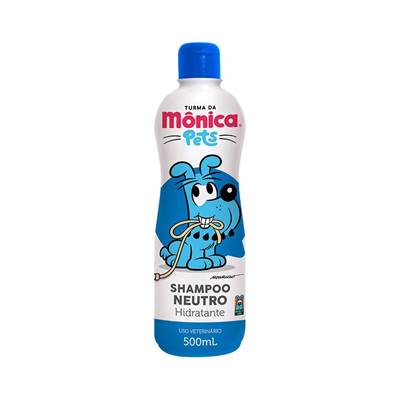 Shampoo Turma da Mônica Pets Neutro Hidratante para Cães e Gatos 500ml