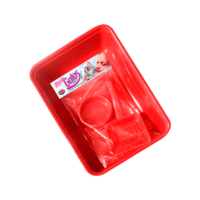 Kit Furacão Pet para Gatos Vermelho U