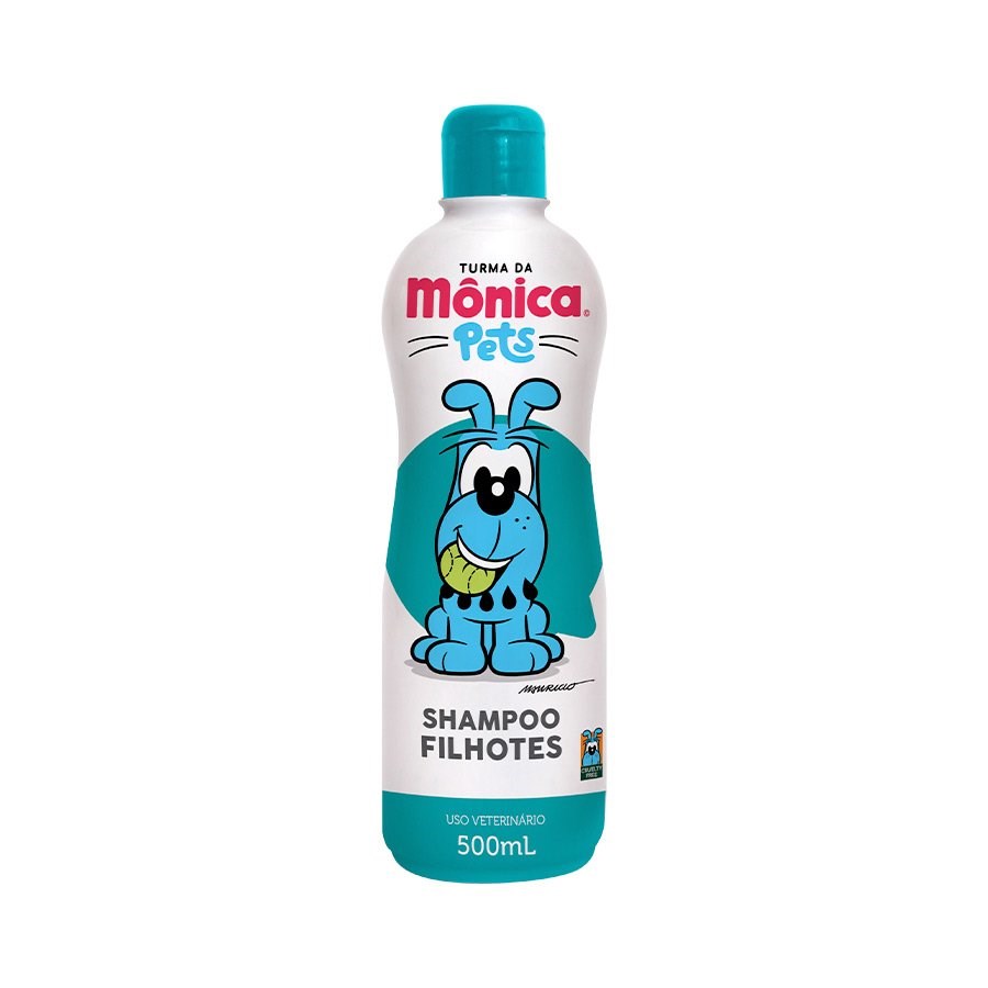 Shampoo Turma da Mônica Pets para Cães e Gatos Filhotes 
