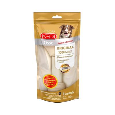Osso Kadi Natural Tamanho Grande para Cães 1 unidade