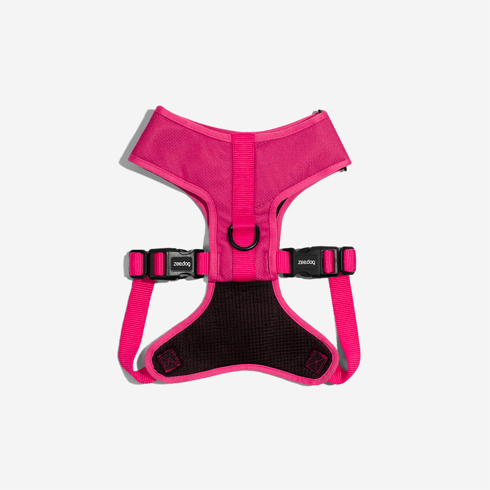 Peitoral para Cachorros Air Mesh Ajustável Pink Led | Imagem 2