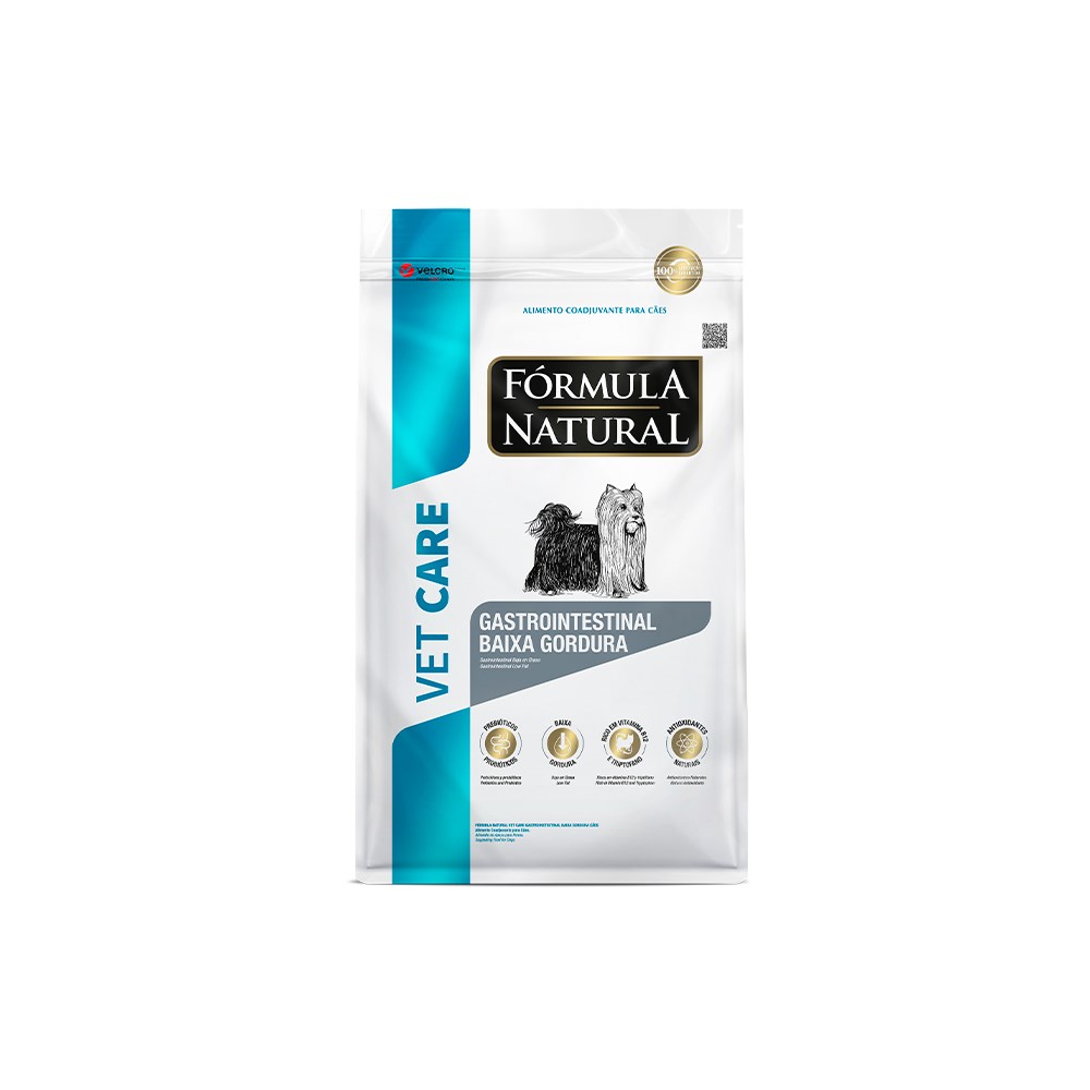 Ração Fórmula Natural Vet Care Gastrointestinal Low Fat para Cães