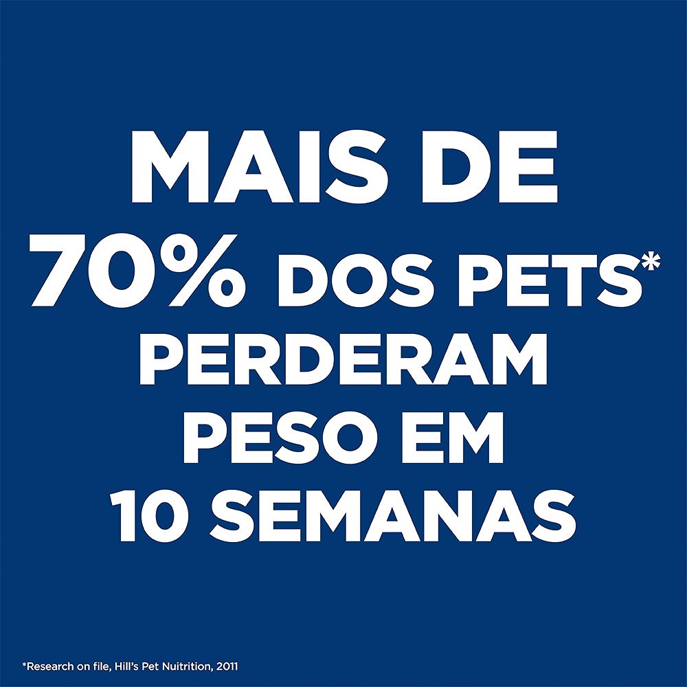 Ração Hill's Science Diet Peso Perfeito Pequenos e Mini para Cães Adultos sabor Frango