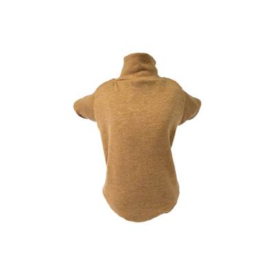 Blusa com Manga Fábrica Pet Linha Caqui para Cães e Gatos GG