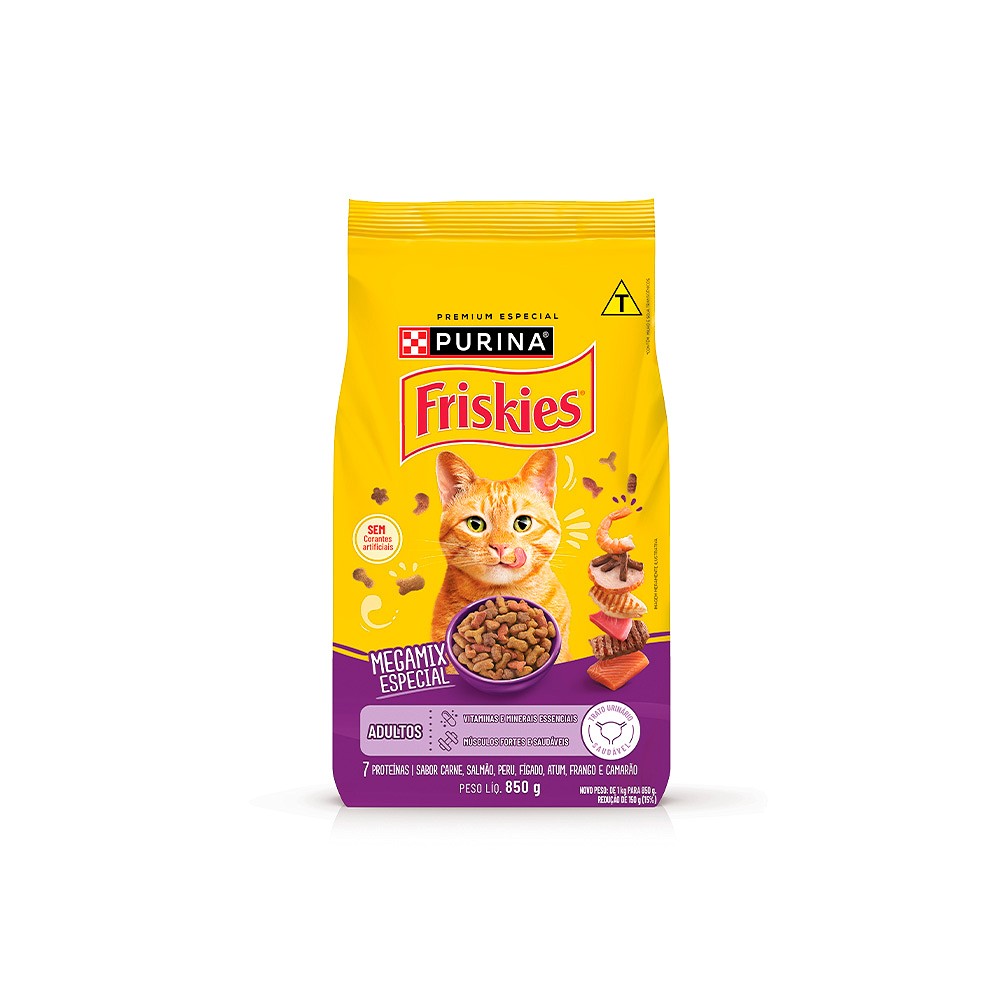 Ração Friskies Megamix para Gatos Adultos