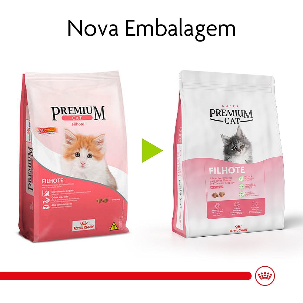 Ração Royal Canin Premium Cat para Gatos Filhotes