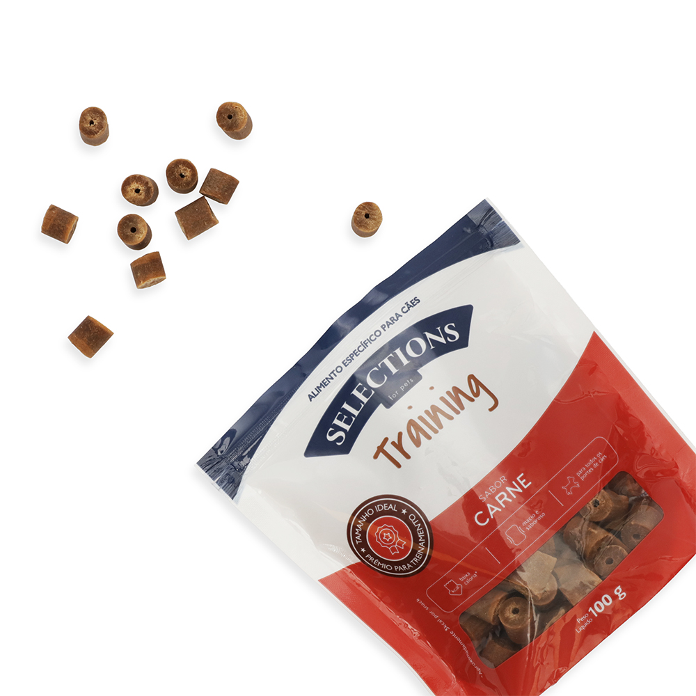 Snack Selections For Pets Training para Cães sabor Carne