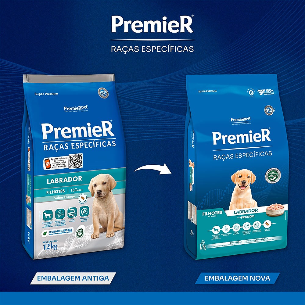 Ração Premier Raças Específicas Labrador para Cães Filhotes