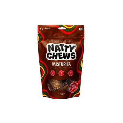Osso Natty Chews Recortes Bovinos Natural para Cães - 100g 100g