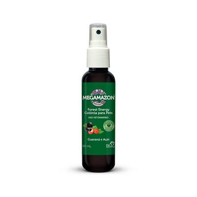 Body Splash Megamazon Forest Energy Guaraná e Açaí para Cães e Gatos 60ml