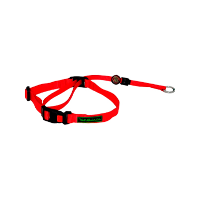 Coleira K9 Spirit Cabresto para Cães Vermelha M