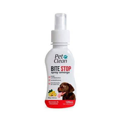Spray Bite Stop Pet Clean Amargante Para Cães 120ml