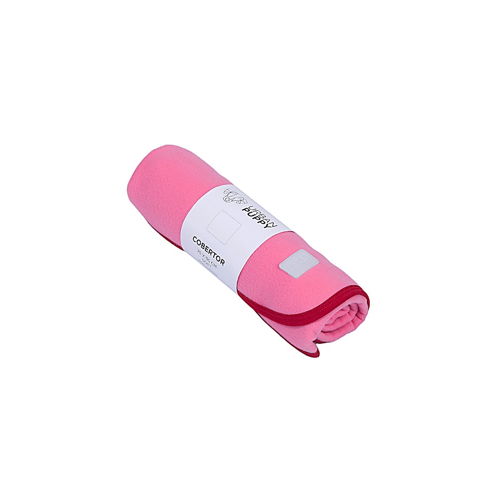 Cobertor Urban Puppy para Cães Soft Rosa