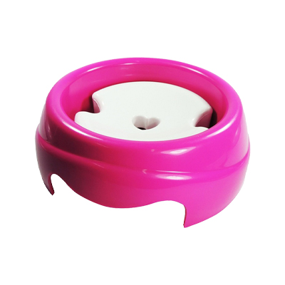 Bebedouro Furacão Pet para Cães de Pelo Longo Rosa 1L