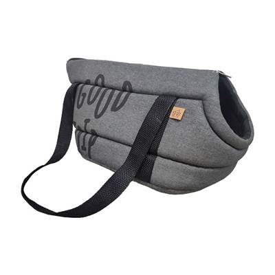 Bolsa de Transporte Fábrica Pet Aberta New Collection Preto para Cães e Gatos M