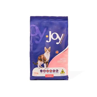 Ração Joy High Premium para Gatos Adultos Frango