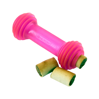 Brinquedo Lilopety Ossinho Espacial Rosa para Cães U