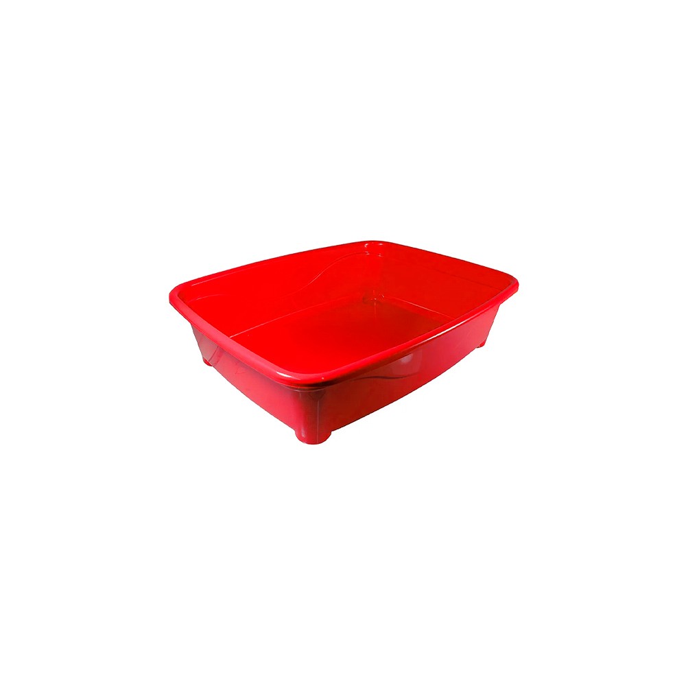 Bandeja Sanitária para Gatos Classic Vermelho