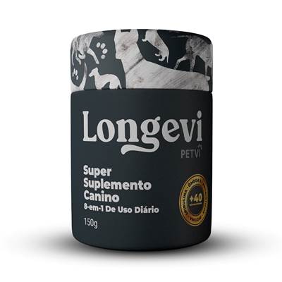 Suplemento Petvi Longevi para Cães 150g