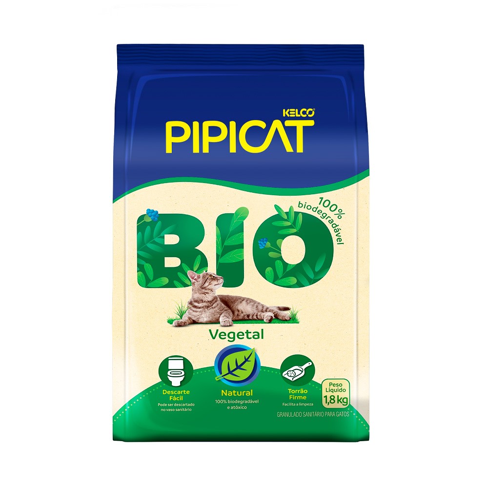 Granulado Higiênico Pipicat Bio Vegetal