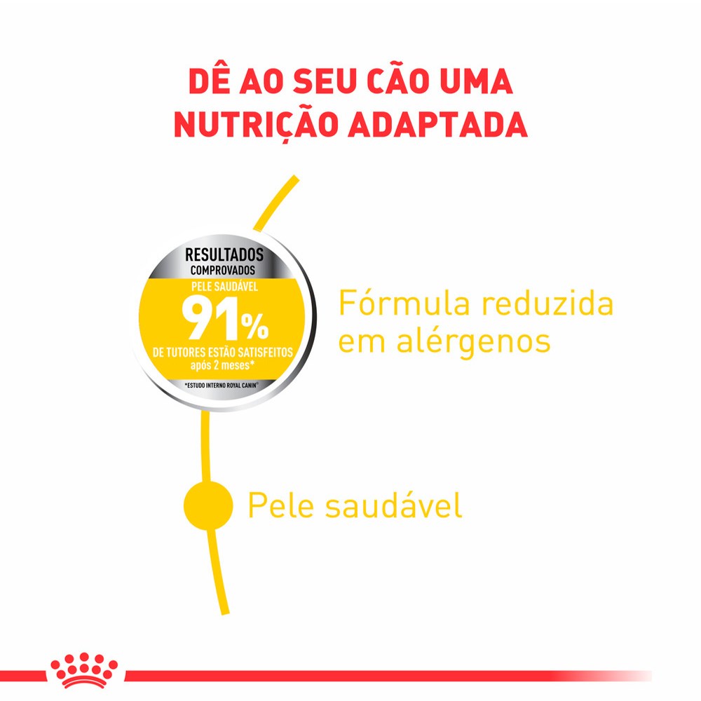 Ração Royal Canin Mini Dermacomfort para Cães Adultos ou Idosos de Porte Pequeno