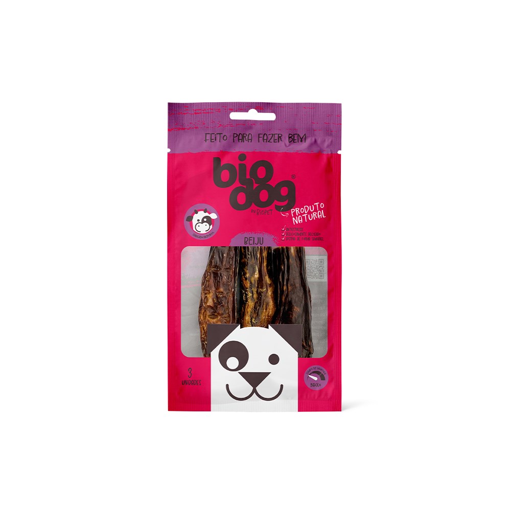 Petisco Bio Dog para Cães Clássicos Beiju 