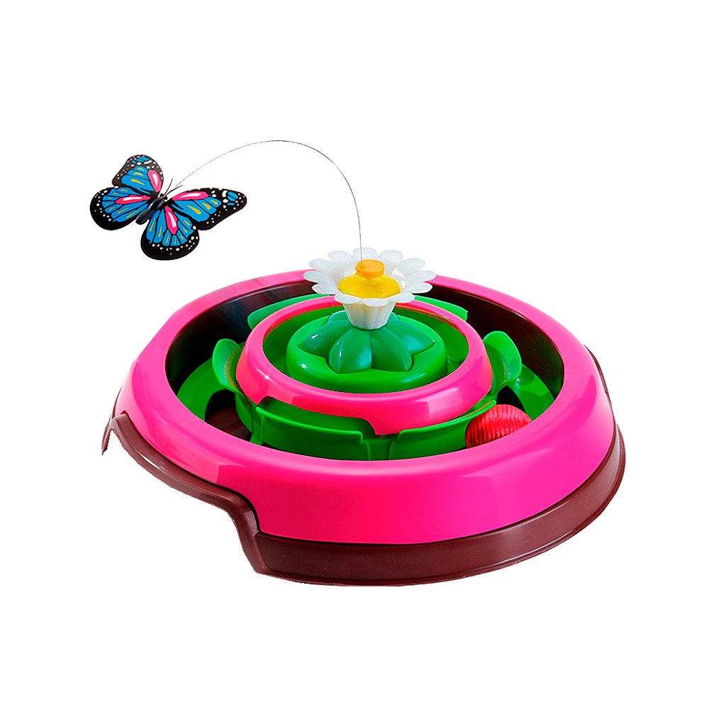 Brinquedo Truqys Cat Spin Rosa para Gatos