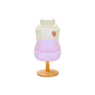 Capa Bonito pra Cachorro Colors Puffer Lilás para Cães M